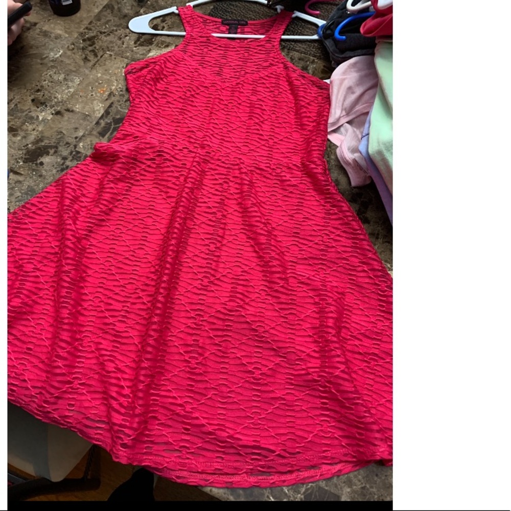 Pink dress